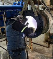 Med-Mar Türbin Buhar Hattı Montajının Yapılması