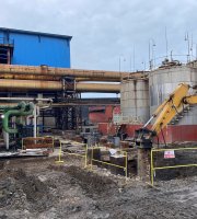 İsdemir Kok Yan Ürünler Tesisine Amonyak Kolonu Yapılması